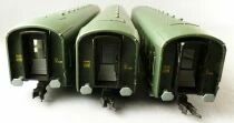 REE VB-046 Ho Sncf 3 x DEV AO Short Coach U50 B10 Green 306 Era IV Mint in Box