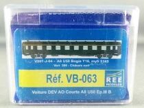 REE VB-063 Ho Sncf Voiture DEV AO Courte 1&egrave;re Classe 5145 A8 myfi U50 Vert 306 Neuf Boite