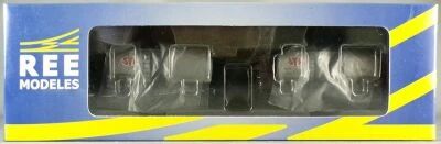 REE WB-029.1 Ho Sncf 2 Tank Wagons 2-Axles Ocem Chassis 29 SGTL Mint in Box