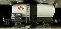 REE WB-029.1 Ho Sncf 2 Tank Wagons 2-Axles Ocem Chassis 29 SGTL Mint in Box