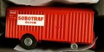 REE WB-051 Ho Sncf Wagon UFR Mono-Porteur 2 Essieux & Remorque Sobotraf Neuf Boite