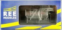 REE WB-099 Ho Sncf Tank Wagon 2-Axles Ocem Chassis 29 Socaline Mint in Box