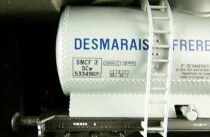 REE WB-100 Ho Sncf Tank Wagon 2-Axles Ocem Chassis 29 Demarais Azur Mint in Box