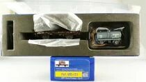 REE WB-151 Ho Sncf Single-Bearing UFR Wagon 2-Axles 597810 & Bourgey Montreuil Tank Trailer Mint in Box