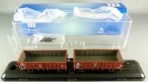 REE WB-275 Ho Dr 2 Dump Wagons 2-Axles Aera IV Mint in Box