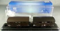 REE WB-288 Ho Sncf 2 Covered Wagons Ocem KKw 2-Axles Aera III Mint in Box