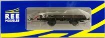 REE WB-361 Ho Sncf Low-sided Flat Wagon 2-Axles Ocem 19 Type A NhowJHO 102364 Mint in Box