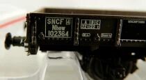 REE WB-361 Ho Sncf Low-sided Flat Wagon 2-Axles Ocem 19 Type A NhowJHO 102364 Mint in Box