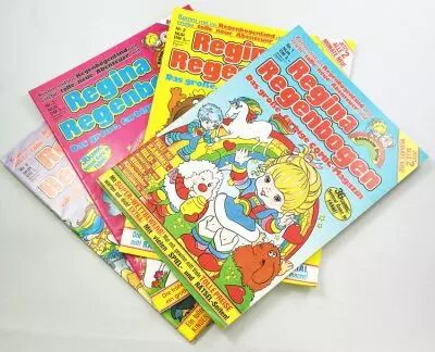 Regina Regenbogen (Rainbow Brite) - Comic-Magazin Issue #01 to #04 (Germany1987)