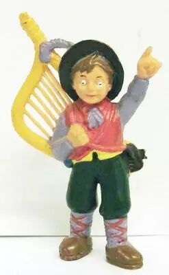 R�mi Sans Famille - Figurine PVC - Remi avec harpe