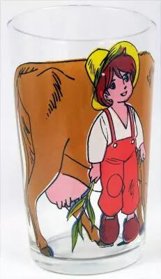 R�mi Sans Famille - Verre Amora - Remi et Roussette