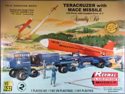 Renwal N�85-7812 - Teracruzer with Mace Missile 1:32 MISB