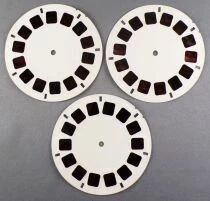 Rescuers Down Under - 3 x View-Master Discs Set Loose Ref. BH 026 -F