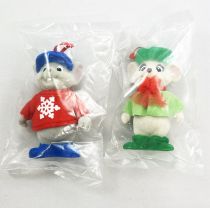 Rescuers Down Under - McDonald\'s Christmas Ornaments - Bernard and Bianca