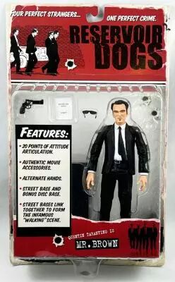 Reservoir Dogs - Mr. Brown (Quentin Tarantino) Figurine articul�e 17cm - Mezco