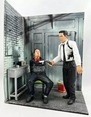 Reservoir Dogs - Sc�ne Deluxe Mr. Blonde & Marvin Nash (loose) - Mezco