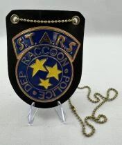 Resident Evil - Full size Official Metal Replica S.T.A.R.S. Raccoon Police Dep. Badge