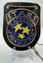 Resident Evil - Full size Official Metal Replica S.T.A.R.S. Raccoon Police Dep. Badge