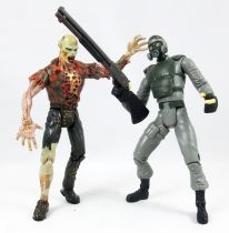 Resident Evil 2 - Toy Biz Capcom - Hunk & Zombie (loose)