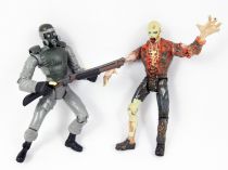 Resident Evil 2 - Toy Biz Capcom - Hunk & Zombie (loose)