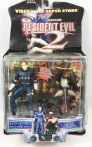 Resident Evil 2 - Toy Biz Capcom - Leon Kennedy & Licher