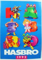 Retailer catalog Hasbro France 1992 (WWF, G.I.Joe, Transformers, My Little Pony, Bucky O\'Hare, Cabbage Patch Kids...)