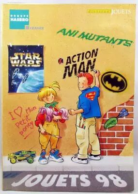 Retailer catalog Hasbro France 1998 (My Litthe Pony, Action Man, Batman, Animutants, Mummies Alive, Star Wars...)
