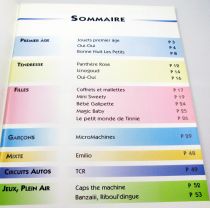 Retailer Catalog Ideal Loisirs France 1996 (Micro Machines, Star Wars, Mini Sweety, Iznogoud, Panthere Rose, Oui-Oui, TCR..)