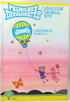 Retailer catalog Lines Bros Premières Découvertes 1979 (with The Weebles)