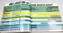 Retailer catalog Orli Jouet France 1980 + Invitation Card