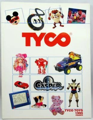 Retailer catalog Tyco France 1995 (X-Men, Casper, Looney Tunes, Matchbox, Tintin, Prof. Horribilus, View Master...)