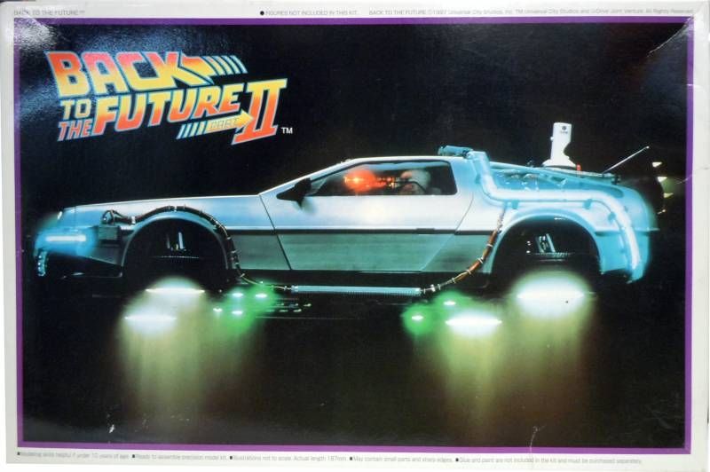 Maquette DeLorean Retour vers le futur AOSHIMA 05916 1/24 