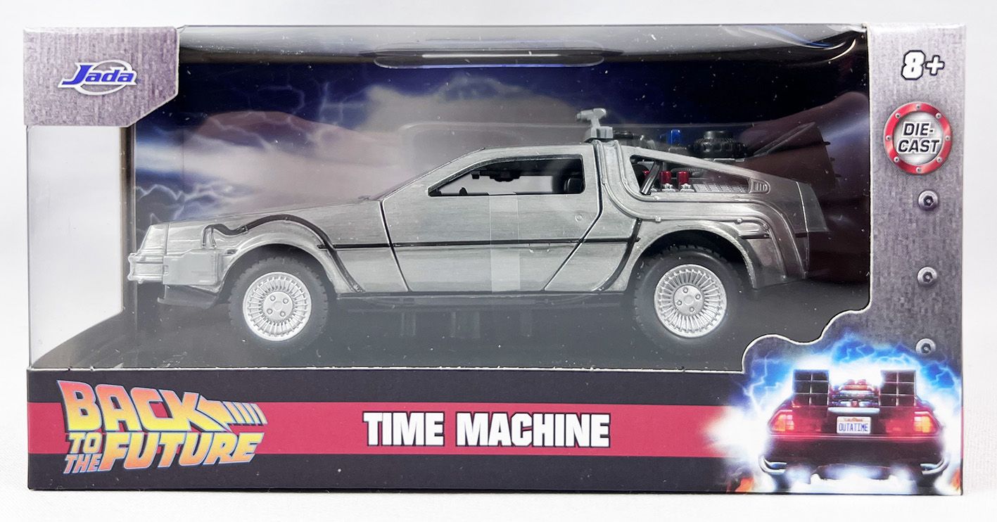 Voiture Delorean Retour vers le futur JADA TOYS : le véhicule à