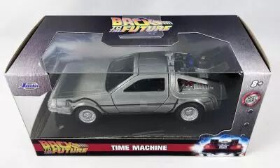 1:24 JADA DE Lorean Time Machine Back Future 3 Retour vers le futur 3