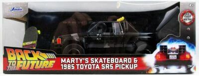 Retour vers le Futur - Jada - Marty\'s Skateboard & 1985 Toyota SR5 Pickup 1/24�me