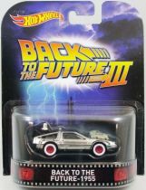 Retour vers le Futur Part.III - Hot Wheels - Mattel - Delorean Time Machine 1955