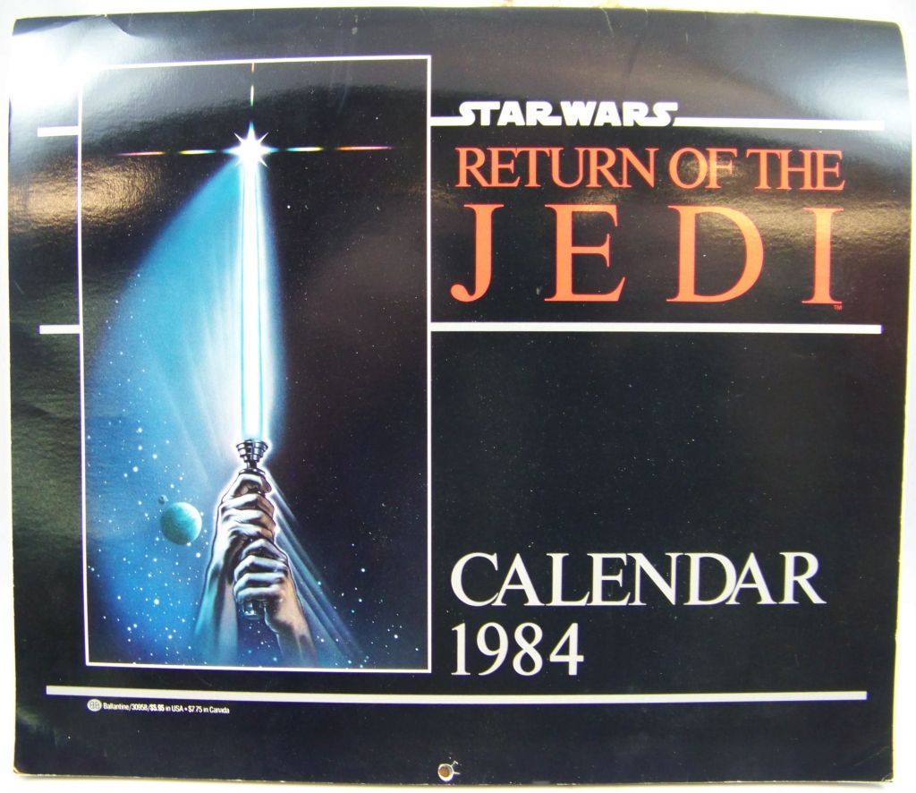 Return of the Jedi Calendrier (Calendar) 1984