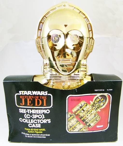 1983 Star Wars Return of the Jedi Ewok Village & C3PO Collector Glass