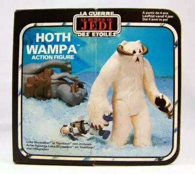 Return of the Jedi 1983 - Kenner - Hoth Wampa (loose with box)