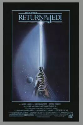 Return of the Jedi 1983 - Movie Poster Style A 24\ x36\  (Portal Publications Ltd PTW533 1992) 