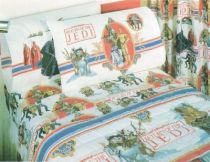 Return of the Jedi 1983 - Parure de Drap pour lit double (3 pièces) The Bibb Company