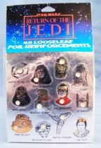 Return of the Jedi 1983 - Set of 48 Looseleaf Foil Reinforcement