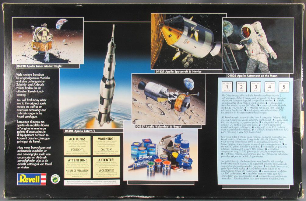 Revell- Maquette Coffret Cadeau 50 Ans Apollo 11 Columbia Spacecraft avec  intérieur 03703, 3703, Blanc : Amazon.fr: Jeux et Jouets