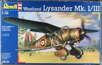 Revell 04710 - WW2 RAF Avion Westland Lysander Mk.I/III 1/32 Neuf Boite