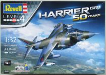 Revell 05690 - Avion Combat RAF Harrier GR-1 50 Years 1/32 Neuf Boite