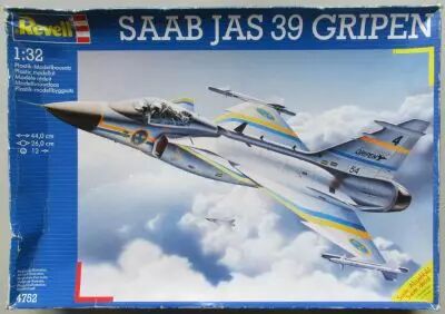 Revell 4752 - Avion Chasse Saab JAS 39 Gripen 1/32 Neuf Boite