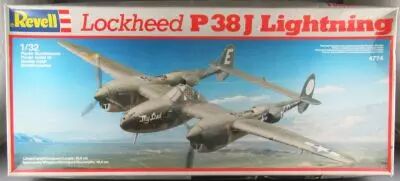 Revell 4774 - WW2 USAF Avion Lockheed P38J Lightning 1/32 Neuf Boite
