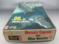 Revell H-1833:249 - Everything is Go Mercury Capsule & Atlas Booster Rare 1962 Kit 1:110 Boxed