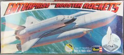 Revell H-194 - Navette Spatiale Enterprise & Fus�es Booster Rockets 1/144 Neuf Boite