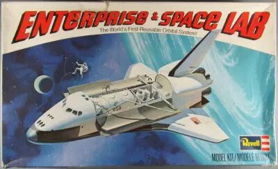 Revell H-200 - Space Shuttle Enterprise & Space Lab 1:144 Mint in Box 2